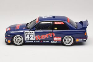 BMW M3 E30 Auto Maass #42 H. Becker DTM 1992 Minichamps 1:18 180922042 Metalas - nuotrauka 4 iš 8