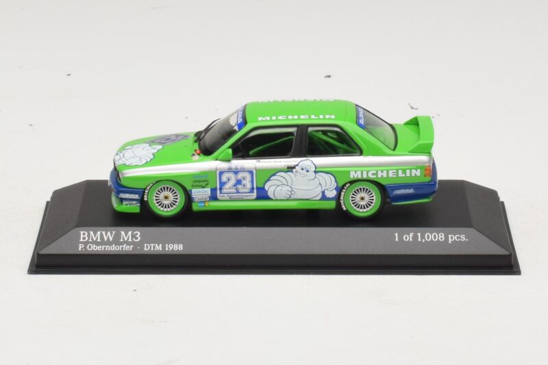 BMW M3 E30 Michelin #23 C. Oberndorfer DTM 1988 Minichamps 1:43 BMW M3 E30 Michelin #23 C. Oberndorfer DTM 1988 Minichamps 1:43 430882023 Metalas