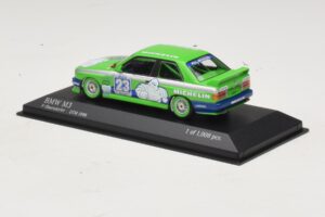 BMW M3 E30 Michelin #23 C. Oberndorfer DTM 1988 Minichamps 1:43 430882023 Metalas - nuotrauka 3 iš 4