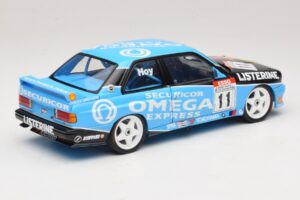 BMW M3 E30 Omega #11 W. Hoy BTCC Champion 1991 Minichamps 1:18 180912011 Metalas - nuotrauka 3 iš 8