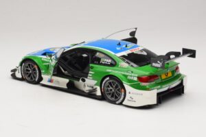 BMW M3 E92 DTM #16 A. Farfus BMW Team RBM Mampaey 2012 Minichamps 1:18 100122216 Metalas - nuotrauka 5 iš 8
