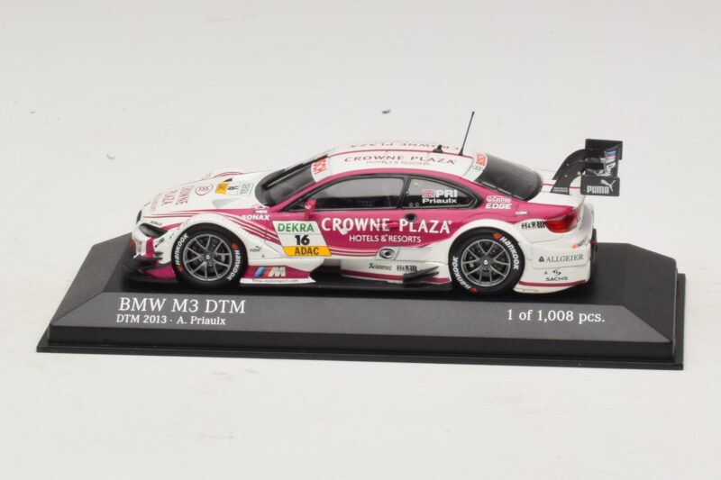 BMW M3 E92 DTM #16 A. Priaulx BMW Team RMG DTM 2013 Minichamps 1:43 410132216 Metalas