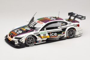 BMW M3 E92 DTM #21 M. Wittmann BMW Team MTEK 2013 Minichamps 1:18 100132221 Metalas - nuotrauka 2 iš 8