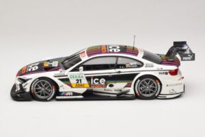 BMW M3 E92 DTM #21 M. Wittmann BMW Team MTEK 2013 Minichamps 1:18 100132221 Metalas - nuotrauka 4 iš 8