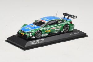 BMW M3 E92 DTM #7 A. Farfus BMW Team RBM DTM 2013 Minichamps 1:43 410132207 Metalas - nuotrauka 2 iš 4