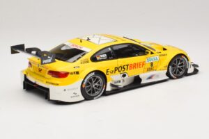 BMW M3 E92 DTM #8 D. Werner BMW Team Schnitzer 2012 Minichamps 1:18 100122208 Metalas - nuotrauka 3 iš 8