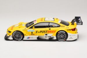 BMW M3 E92 DTM #8 D. Werner BMW Team Schnitzer 2012 Minichamps 1:18 100122208 Metalas - nuotrauka 4 iš 8