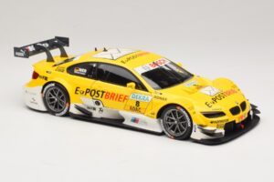 BMW M3 E92 DTM #8 D. Werner BMW Team Schnitzer 2012 Minichamps 1:18 100122208 Metalas - nuotrauka 6 iš 8