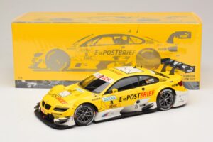 BMW M3 E92 DTM #8 D. Werner BMW Team Schnitzer 2012 Minichamps 1:18 100122208 Metalas - nuotrauka 8 iš 8