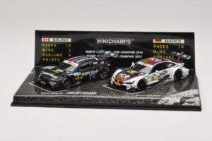 BMW M3 & M4 DTM Champions Set B. Spengler / M. Wittmann 2012 & 2014 Minichamps 1:43 412020723 Metalas
