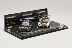 BMW M3 & M4 DTM Champions Set B. Spengler / M. Wittmann 2012 & 2014 Minichamps 1:43 412020723 Metalas - nuotrauka 2 iš 5