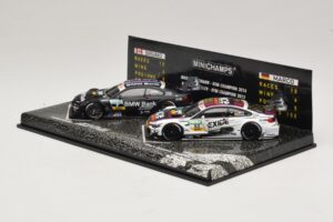 BMW M3 & M4 DTM Champions Set B. Spengler / M. Wittmann 2012 & 2014 Minichamps 1:43 412020723 Metalas - nuotrauka 3 iš 5