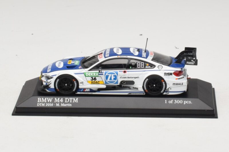 BMW M4 F82 DTM #36 M. Martin BMW Team RBM DTM 2016 Minichamps 1:43 410162436 Metalas