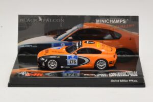 BMW Z4 GT3 Black Falcon #176 24 Hours of Nürburgring 2009 Minichamps 1:43 437092776 Metalas