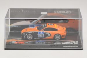 BMW Z4 GT3 Black Falcon #176 24 Hours of Nürburgring 2009 Minichamps 1:43 437092776 Metalas - nuotrauka 4 iš 5