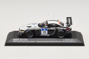 BMW Z4 GT3 BMW Sports Trophy #20 Klingmann / Baumann 24 Hours of Nurburgring 2014 Minichamps 1:43 437142030 Metalas