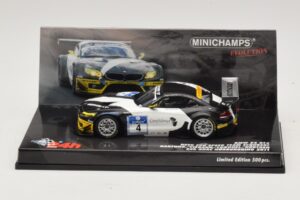 BMW Z4 GT3 Need for Speed Team #4 Hartung / Viebahn 24 Hours of Nürburgring 2011 Minichamps 1:43 437112904 Metalas