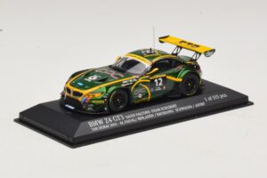 BMW Z4 GT3 Saudi Falcons #12 Al Faisal / Binladen 24 Hours of Dubai 2013 Minichamps 1:43 437132412 Metalas - nuotrauka 2 iš 4