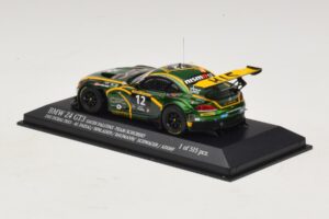 BMW Z4 GT3 Saudi Falcons #12 Al Faisal / Binladen 24 Hours of Dubai 2013 Minichamps 1:43 437132412 Metalas - nuotrauka 3 iš 4