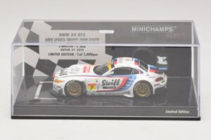 BMW Z4 GT3 Steiff #7 Muller / Ara Super GT 2015 Minichamps 1:43 447152007 Metalas - nuotrauka 4 iš 5