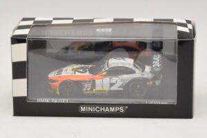 BMW Z4 GT3 TDS Racing #25 Hassid / Badey 24 Hours of Spa 2013 Minichamps 1:43 437132435 Metalas - nuotrauka 4 iš 4