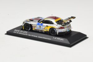 BMW Z4 GT3 VDS Racing #29 B. Leinders / M. Palttala 24 Hours of Nurburgring 2012 Minichamps 1:43 437122929 Metalas - nuotrauka 3 iš 4