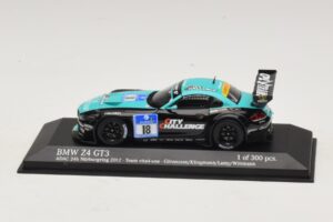 BMW Z4 GT3 Vita4One #18 Goransson / Klingmann 24 Hours of Nürburgring 2012 Minichamps 1:43 437122918 Metalas