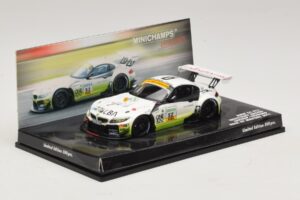 BMW Z4 GT3 Westcoast Racing #52 F. Lestrup ADAC GT Masters 2011 Minichamps 1:43 437112952 Metalas - nuotrauka 2 iš 5
