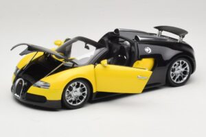 Bugatti Veyron Grand Sport Black Lemon Minichamps 1:18 100110831 Metalas - nuotrauka 2 iš 8