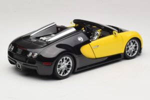 Bugatti Veyron Grand Sport Black Lemon Minichamps 1:18 100110831 Metalas - nuotrauka 3 iš 8