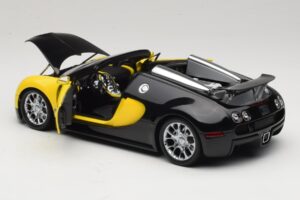 Bugatti Veyron Grand Sport Black Lemon Minichamps 1:18 100110831 Metalas - nuotrauka 5 iš 8