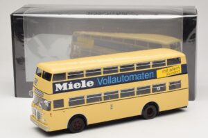 Bussing D2U Heckturen Miele Minichamps 1:43 439071086 Metalas - nuotrauka 6 iš 6