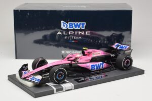 BWT Alpine A523 #10 P. Gasly Bahrain GP 2023 Minichamps 1:18 117230110 Metalas - nuotrauka 6 iš 7
