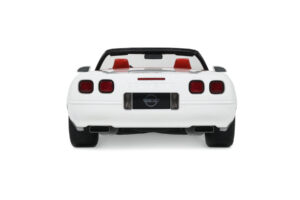 Chevrolet Corvette C4 Kabrioletas Arctic White GT Spirit 1:18 GT580 Derva - nuotrauka 5 iš 5