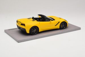 Chevrolet Corvette C7 Velocity Yellow BBR 1:18 BLM1815E Derva - nuotrauka 2 iš 6