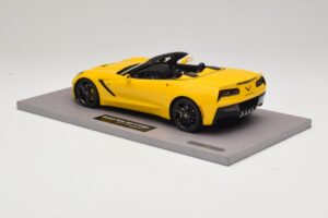 Chevrolet Corvette C7 Velocity Yellow BBR 1:18 BLM1815E Derva - nuotrauka 5 iš 6