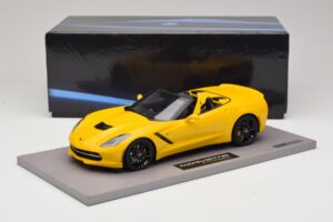 Chevrolet Corvette C7 Velocity Yellow BBR 1:18 BLM1815E Derva - nuotrauka 6 iš 6