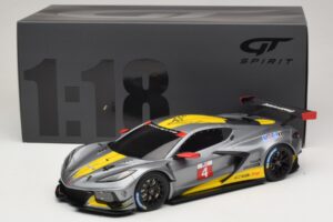 Chevrolet Corvette C8.R Pilkas GT Spirit 1:18 GT307 Derva - nuotrauka 6 iš 6