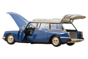 Citroën DS 21 Break Danube Blue Norev 1:18 181772 Metalas - nuotrauka 2 iš 4