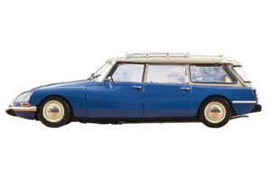 Citroën DS 21 Break Danube Blue Norev 1:18 181772 Metalas - nuotrauka 4 iš 4