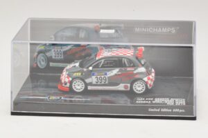 Fiat 500 Abarth Assetto Corse #399 Autohaus Winz VLN 2010 Minichamps 1:43 437101299 Metalas - nuotrauka 4 iš 5