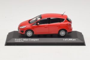 Ford C-Max Compact Raudonas Minichamps 1:43 400089000 Metalas