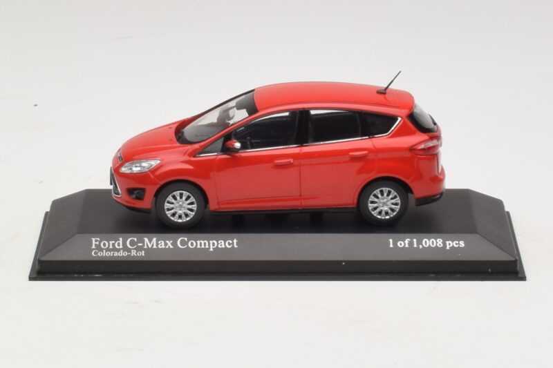 Ford C-Max Compact Raudonas Minichamps 1:43 400089000 Metalas