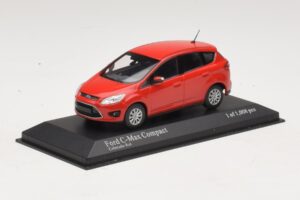 Ford C-Max Compact Raudonas Minichamps 1:43 400089000 Metalas - nuotrauka 2 iš 4