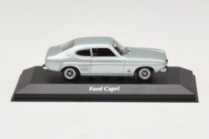 Ford Capri I Šviesiai Mėlynas Metalinis Maxichamps 1:43 940085501 Metalas