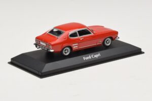 Ford Capri I Raudonas Maxichamps 1:43 940085500 Metalas - nuotrauka 2 iš 4