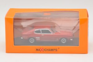 Ford Capri I Raudonas Maxichamps 1:43 940085500 Metalas - nuotrauka 4 iš 4