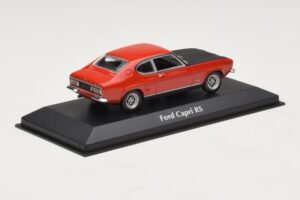 Ford Capri I Raudonas su Juodu Gaubtu Maxichamps 1:43 940085801 Metalas - nuotrauka 2 iš 4