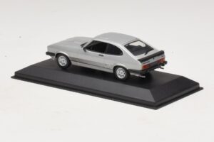 Ford Capri RS Mk1 Sidabrinis Minichamps 1:43 430085804 Metalas - nuotrauka 3 iš 4