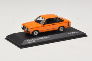 Ford Escort 1600 Sport Mk2 Oranžinis Minichamps 1:43 400084471 Metalas - nuotrauka 2 iš 4